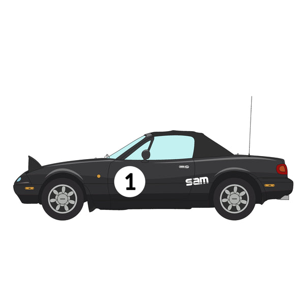 Mazda MX-5 Father's Day Card