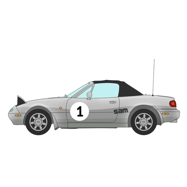 Mazda MX-5 Father's Day Card