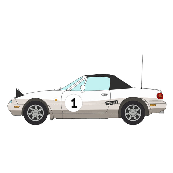 Mazda MX-5 Father's Day Card