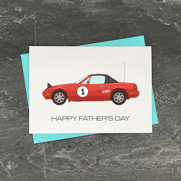 Mazda MX-5 Father's Day Card