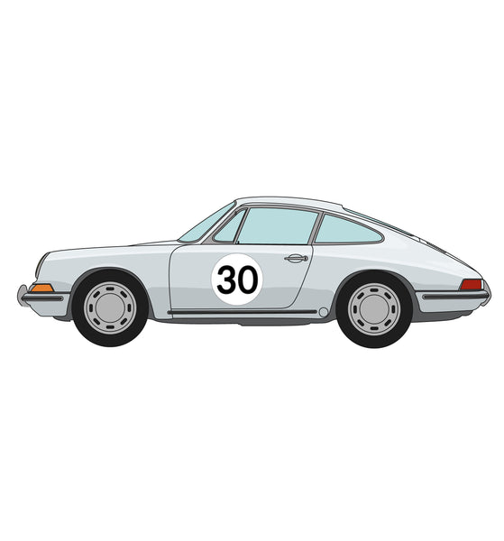 Porsche 911 Birthday Card