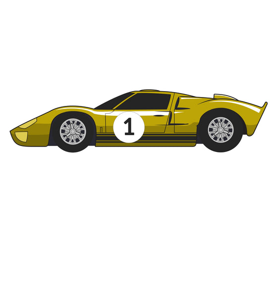 Ford GT40 Birthday Card