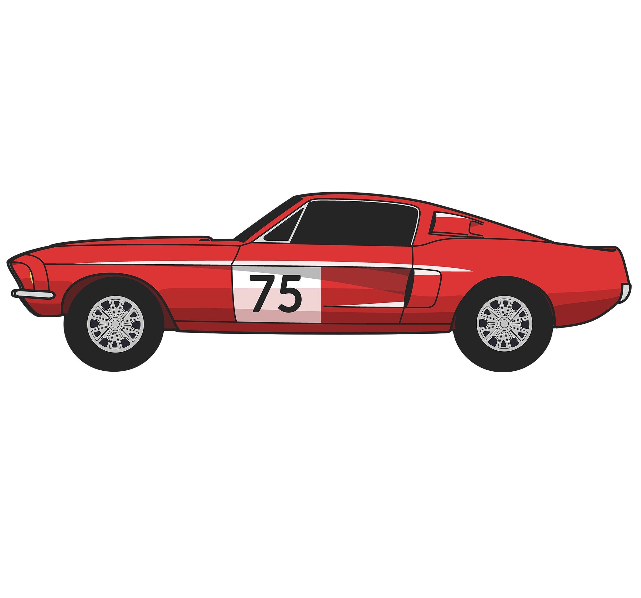 Ford Mustang Birthday Card