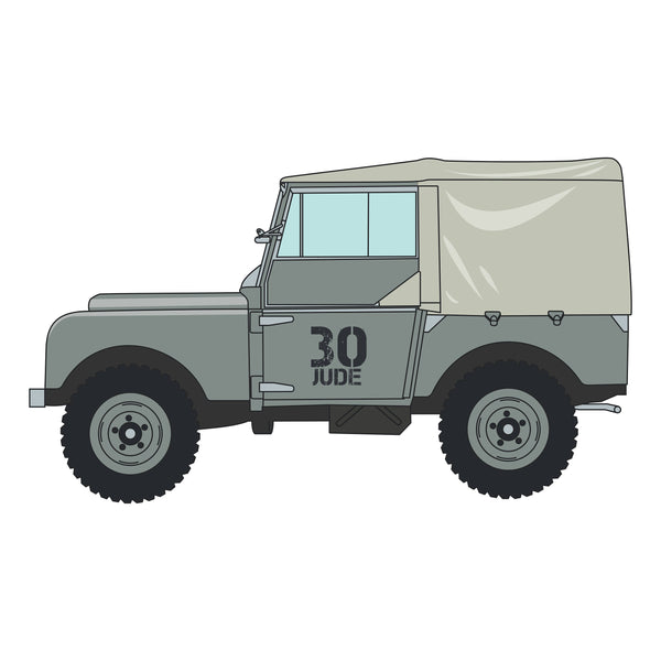 Land Rover Series 1 Birthday Card