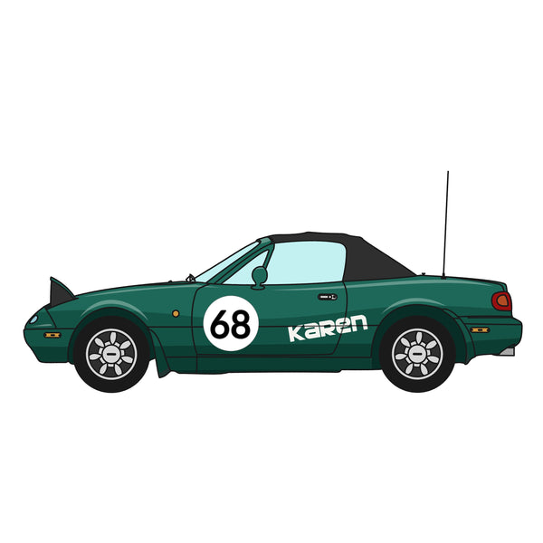 Mazda MX-5 Birthday Card