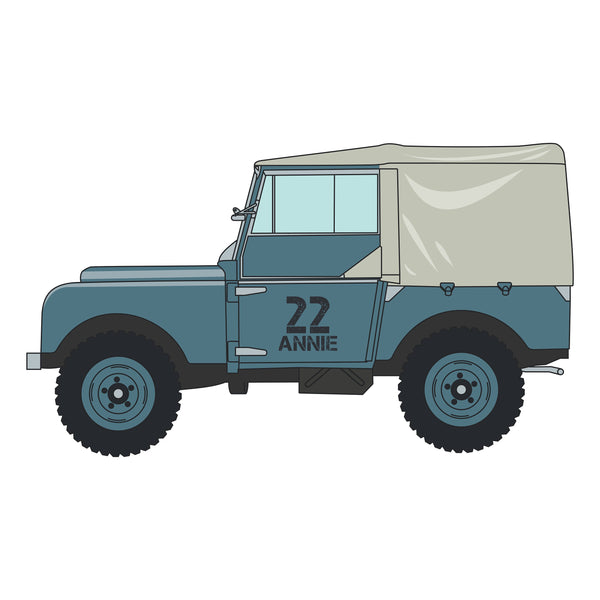 Land Rover Series 1 Birthday Card