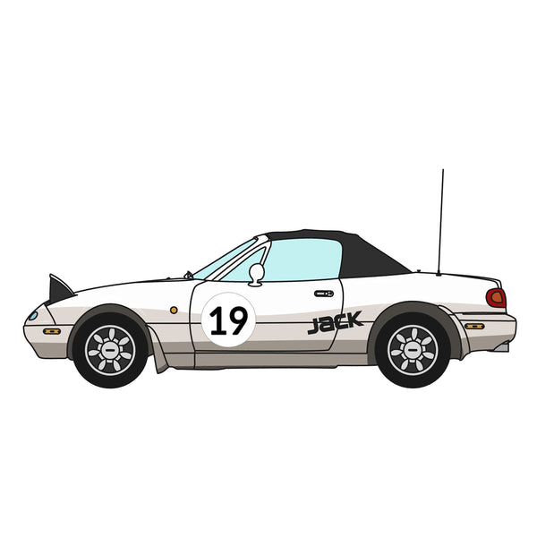 Mazda MX-5 Birthday Card