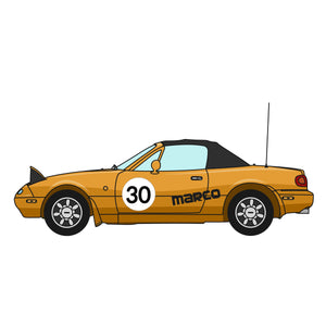 Mazda MX-5 Birthday Card