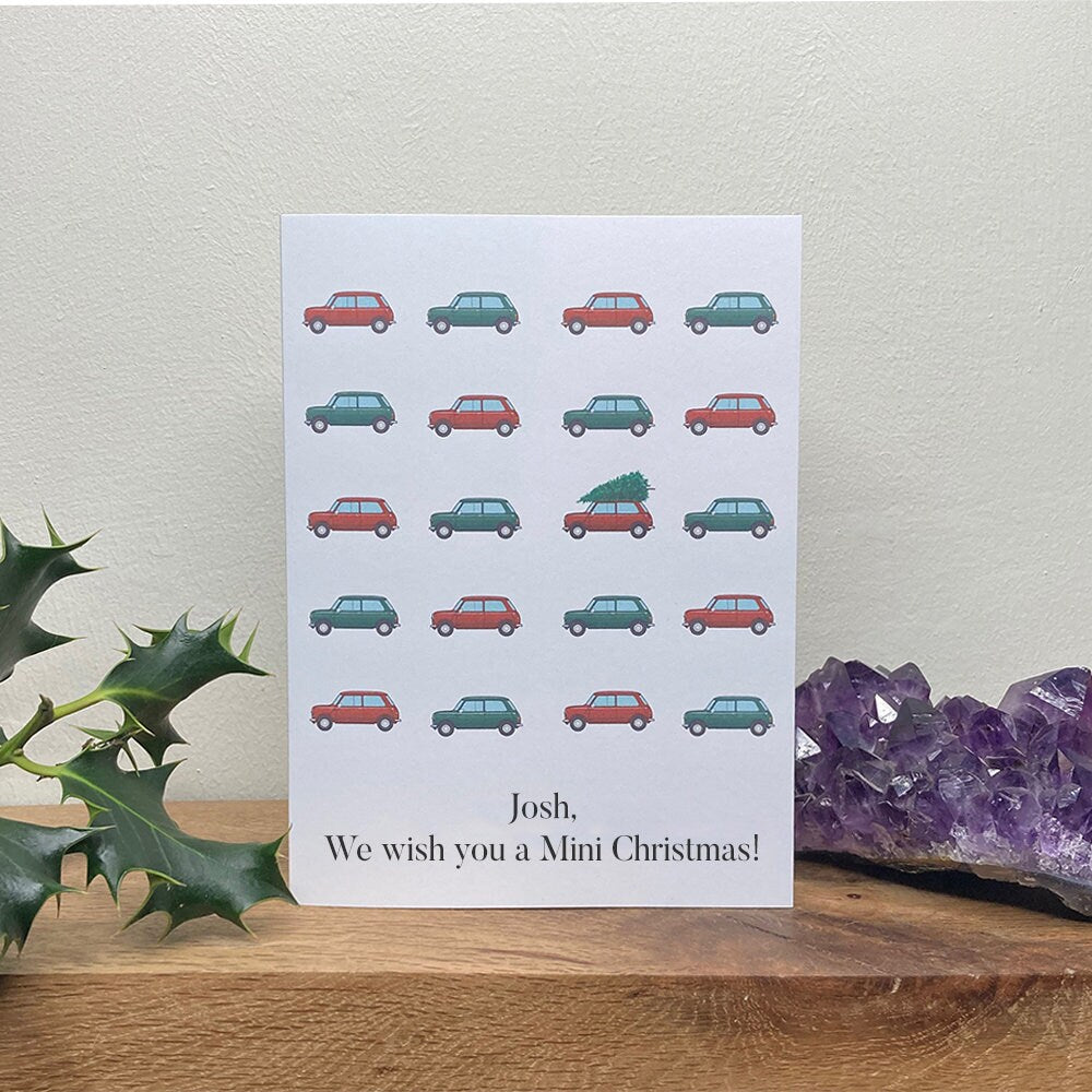 Multiple Minis Christmas Card
