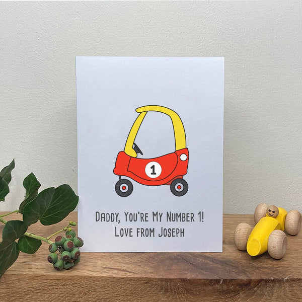 Cozy Coupé Father's Day Card