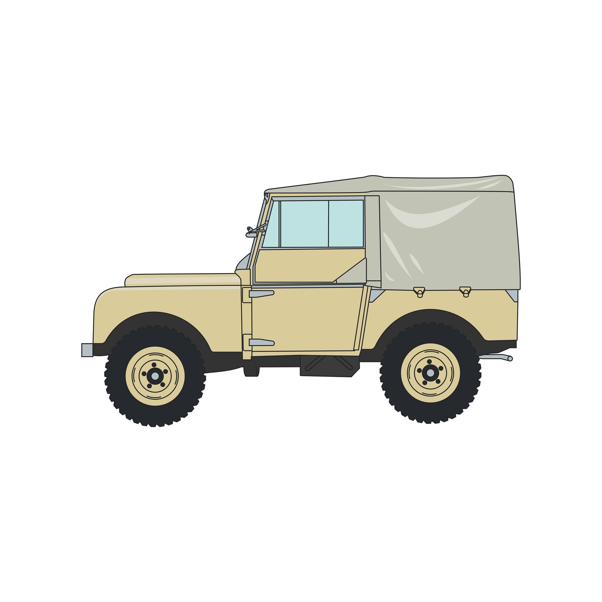 Land Rover Father's Day Card