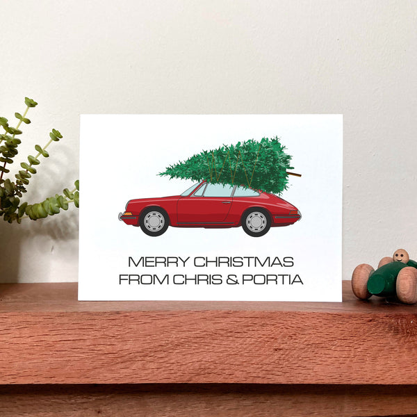 Porsche 911 Christmas Card