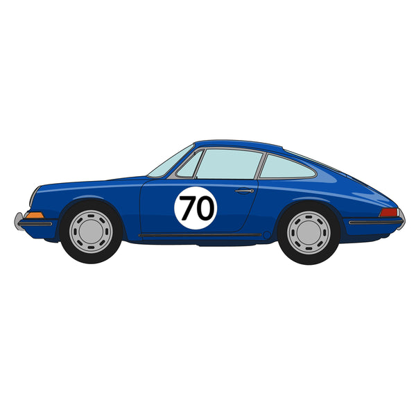 Porsche 911 Birthday Card