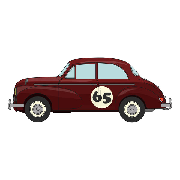 Morris Minor Birthday Card