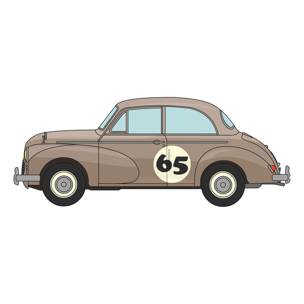 Morris Minor Birthday Card